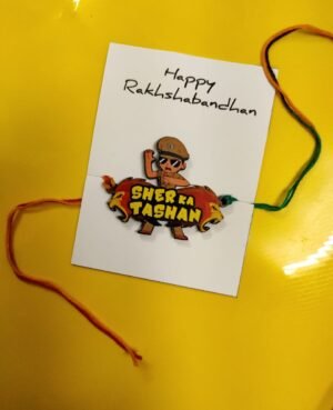 CUSTOMISED Little Singham PRINTED RAKHI FOR RAKSHA BANDHAN