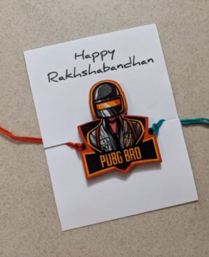 Customized Pubg Printed Rakhi for Raksha Bandhan