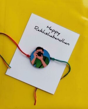 Customized Photography lover Printed Rakhi for Raksha Bandhan