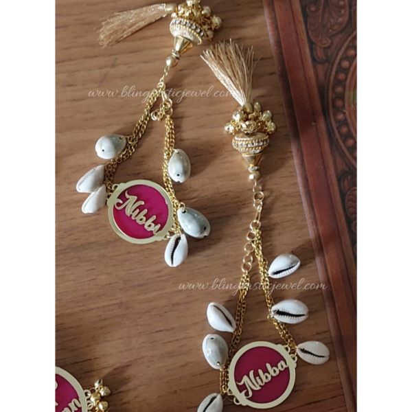 Buy Customized Dulhaniya Seashells Jewelry Set Online at Best Price