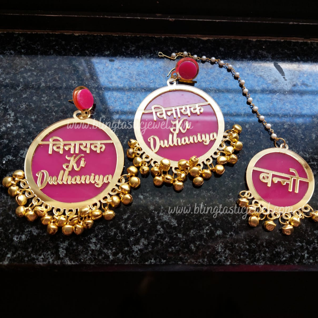 Dulhaniya earrings for wedding – Classy Girls Creations